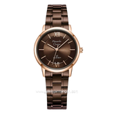 Alexandre Christie AC 8689 LH Brown Rosegold Stainless Steel